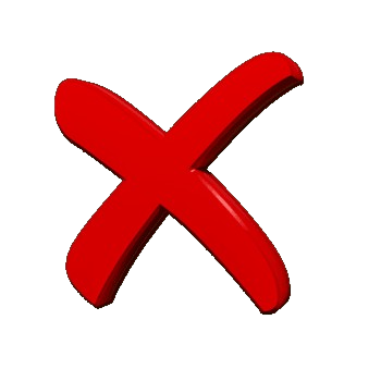 fake cross